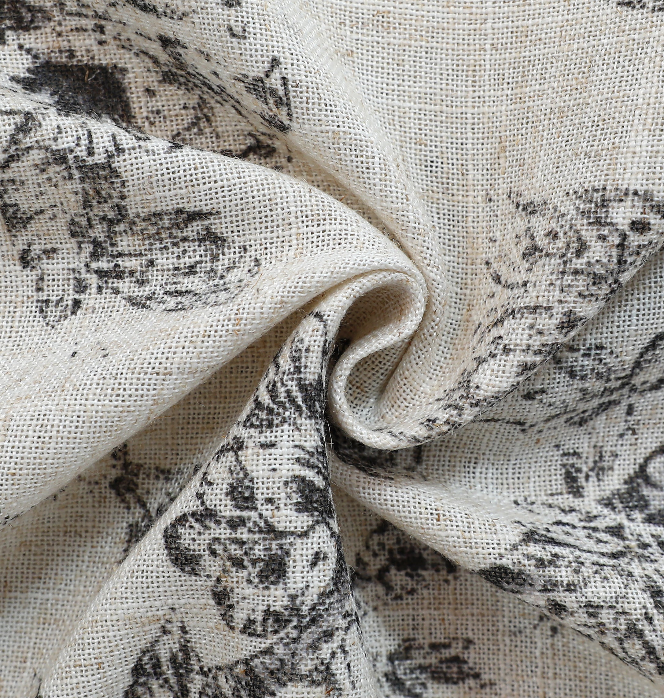 Curtains - Peacock Pinch Pleated Curtains (2 Panels)