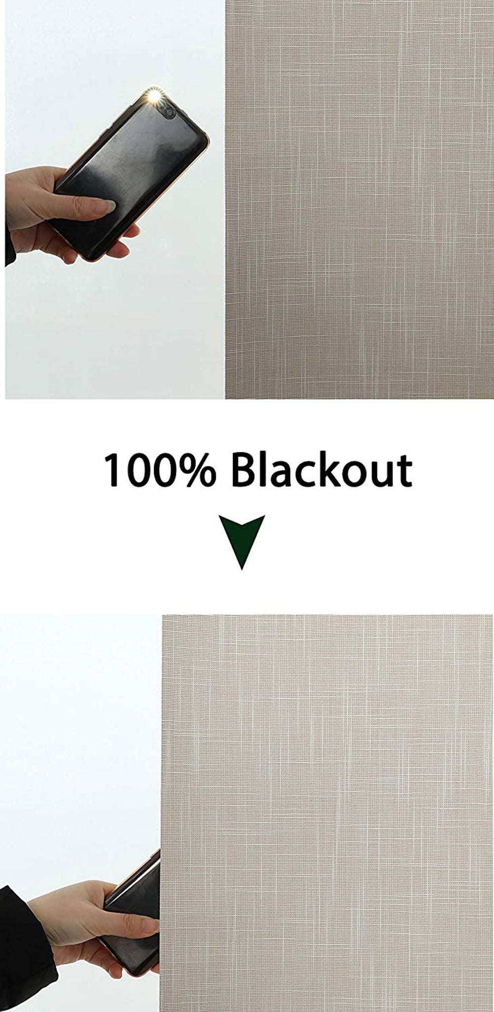 100% Polyester Maximus Blackout Roller Shade