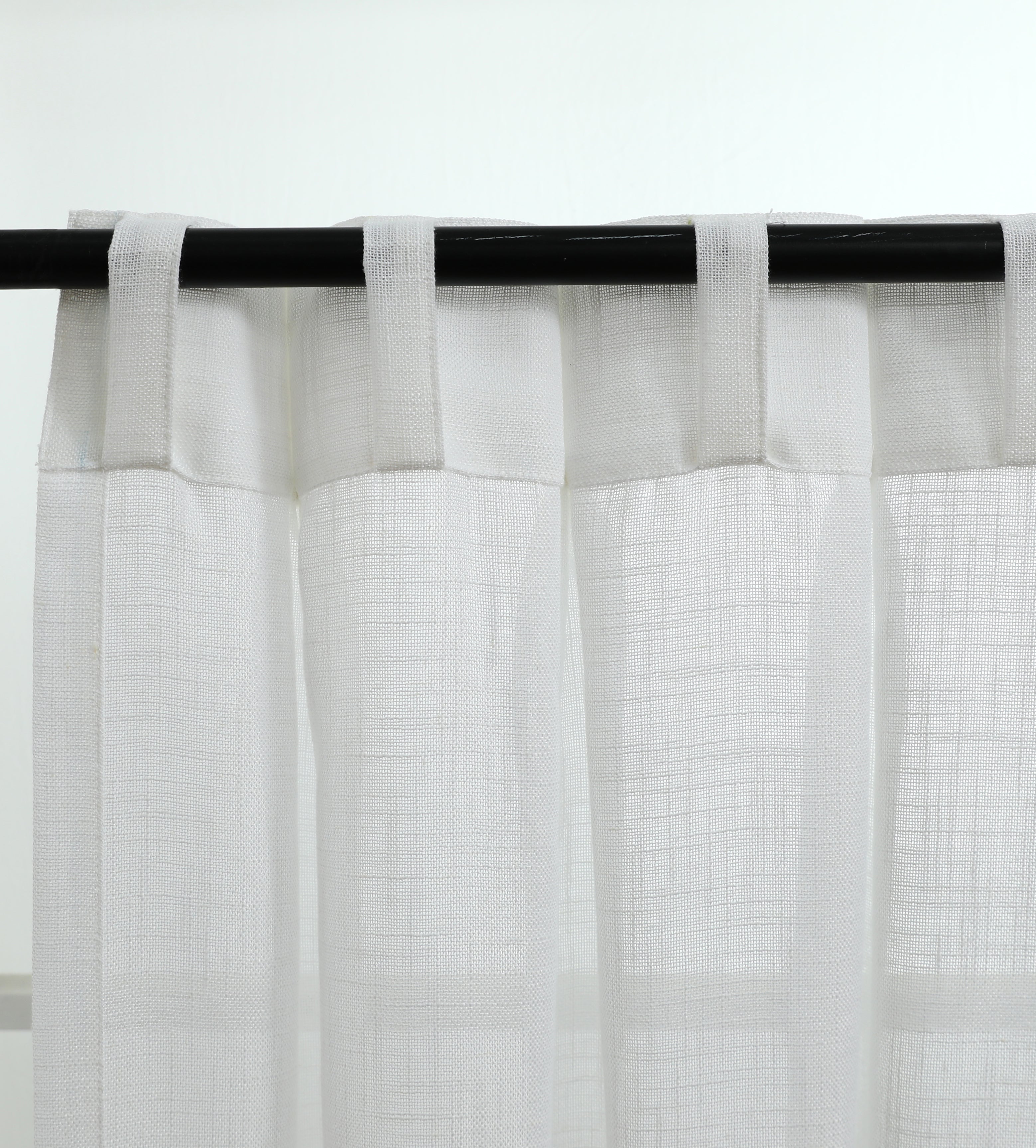 Curtains - Linen Blend Pinch Pleated Curtains (2 Panels)