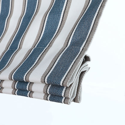 Polyester Brighton Room Darkening Stripe Roman Blind