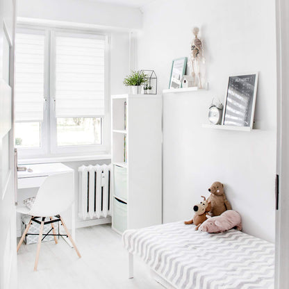 Zebra Shade Cordless, Dual Mode, Lets Light in and Blocks Light out