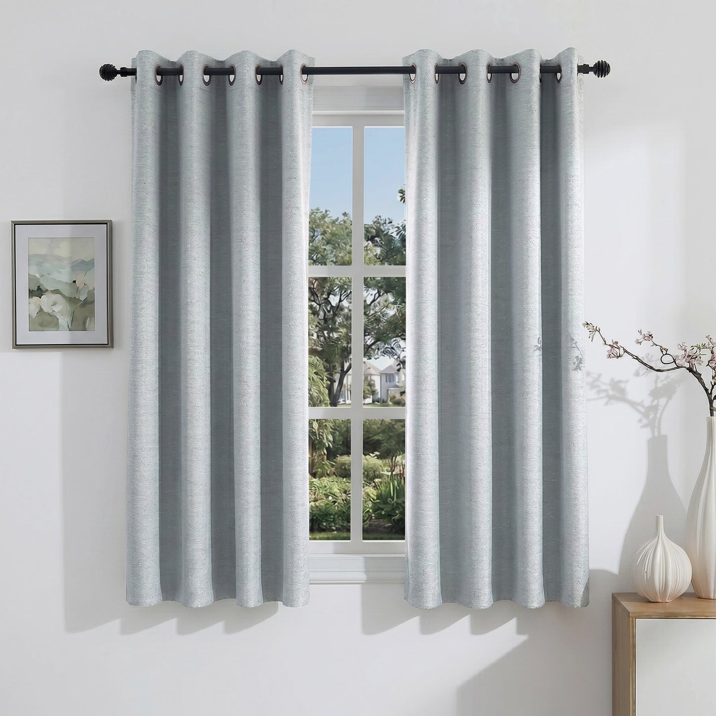 Blackout Curtains - Belmar Grommet Panel 2 Panels