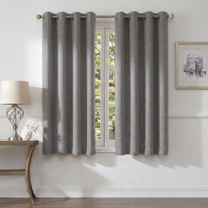Curtains - Premium Soft Curtain with Cashmere Feel 2 Panels