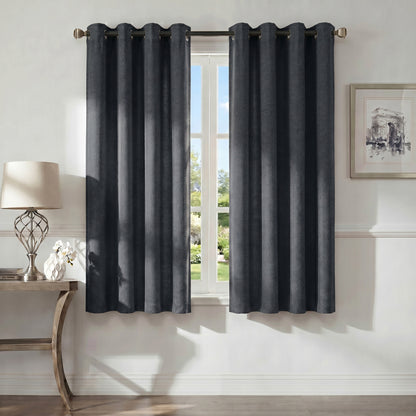 Blackout Curtains - Blackout Fabric with Thermal Lining 2 Panels