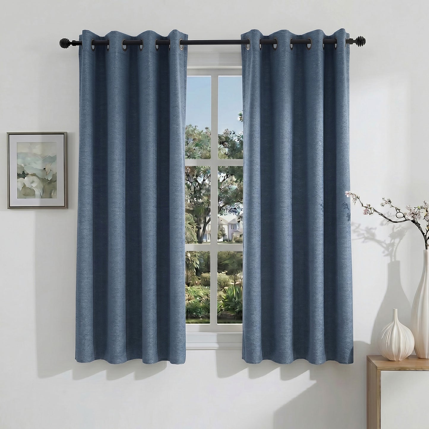 Blackout Curtains - Belmar Grommet Panel 2 Panels