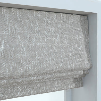 Motorized Roman Shades (LINEN)