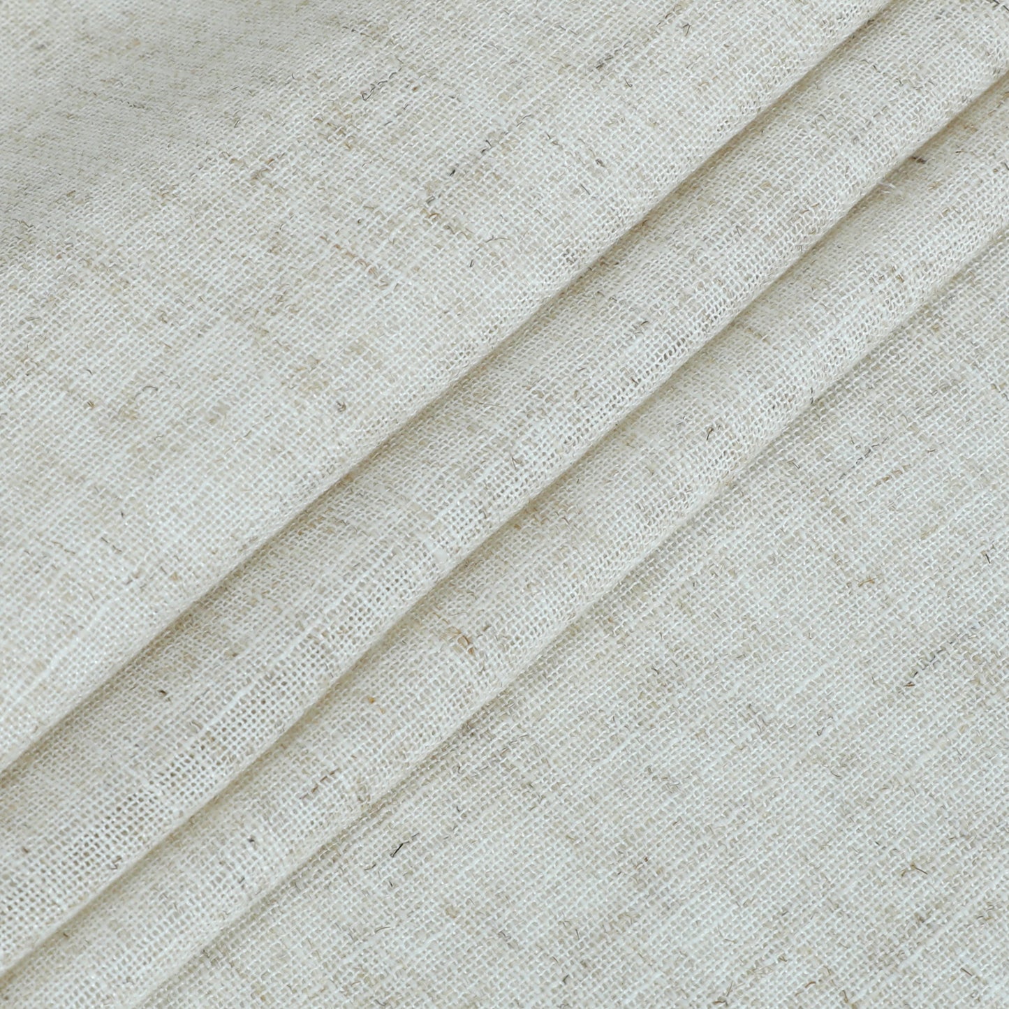 Linen Relaxed Roman Shade with Soft Curve