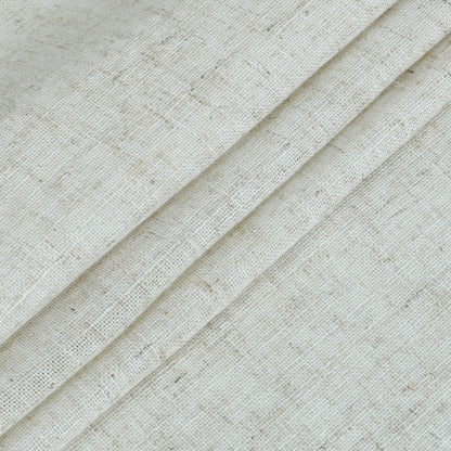 Linen Relaxed Roman Shade with Soft Curve