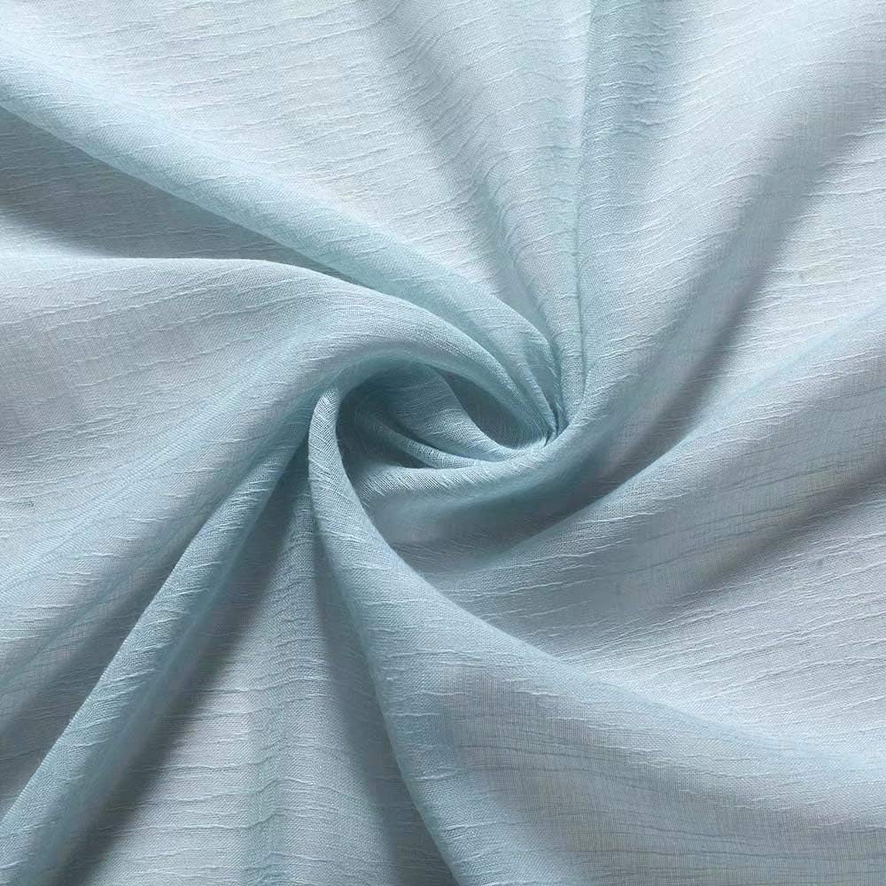 Curtains -Sheer Voile Curtains with Jacquard-Style Texture 2 Panels