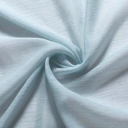 Curtains -Sheer Voile Curtains with Jacquard-Style Texture 2 Panels
