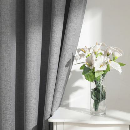 Blackout Curtains - Blackout Fabric with Thermal Lining 2 Panels