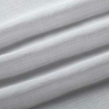 将图片加载到图库查看器，Everyday Celebration Grey Semi Sheer Curtains, Jacquard Curtains Sheer with Grommet - Linen Voile Drapes for Bedroom