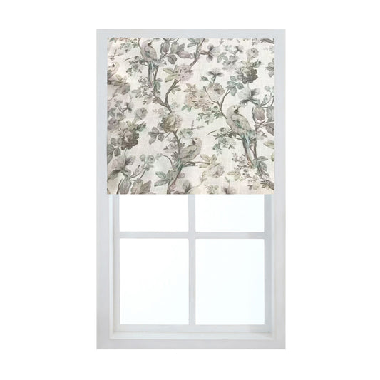 Blossombird Roman Shades, Light Filtering Blinds, Cordless Lift