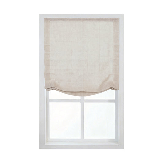 Linen Relaxed Roman Shade